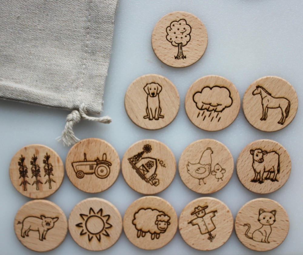 Wooden Storytelling Game