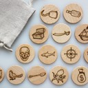 Pirate Pirate Wooden Storytelling Game