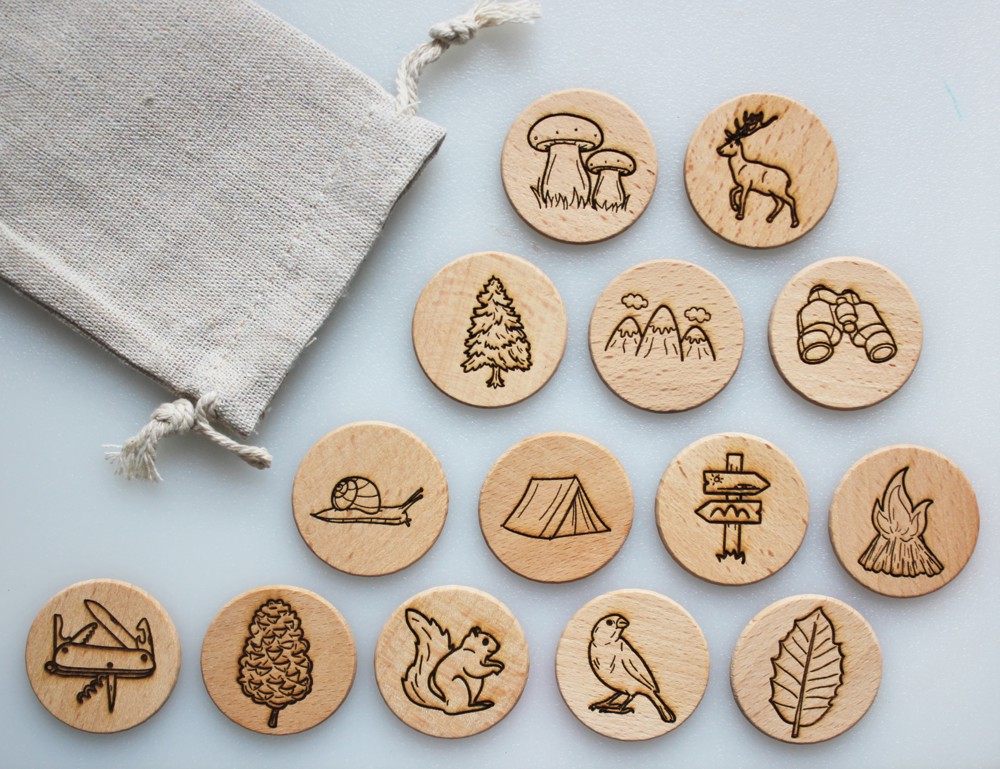 Wooden Storytelling Game