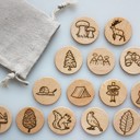 Outdoor Forest Wooden Storytelling Game