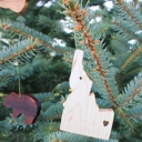 Maple Heart Personalized Wooden State Ornaments