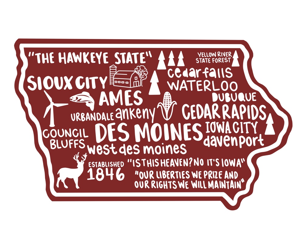 State Map Stickers