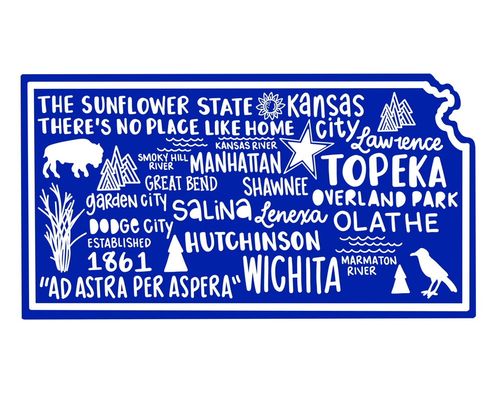 State Map Stickers