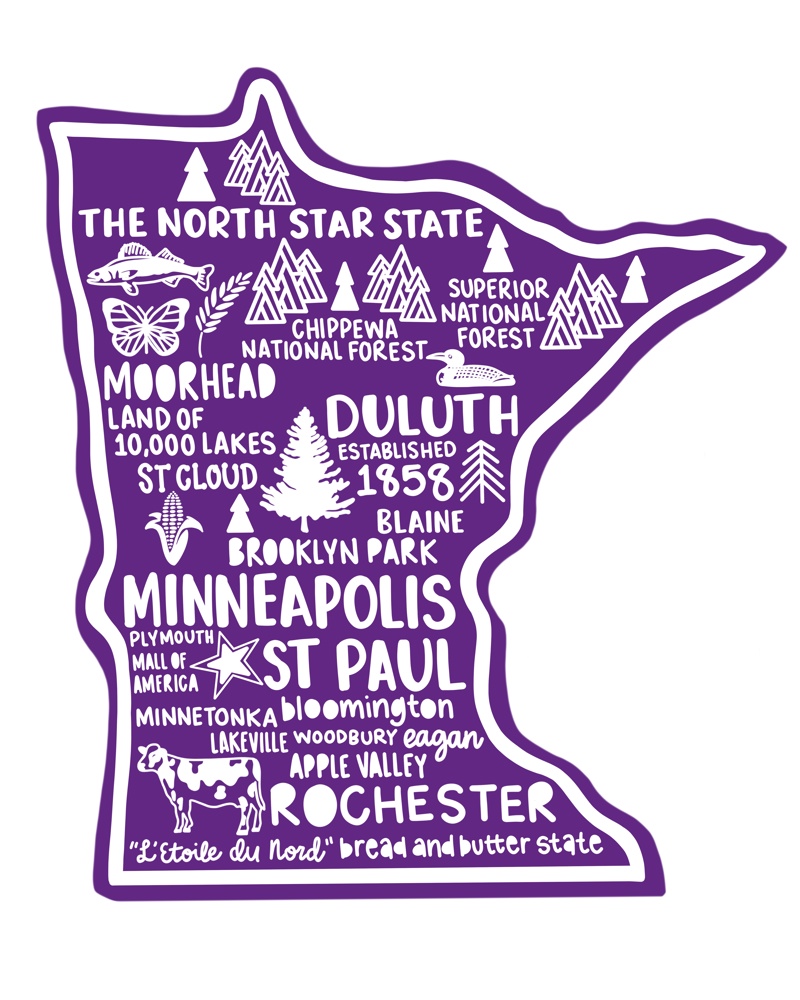 State Map Stickers