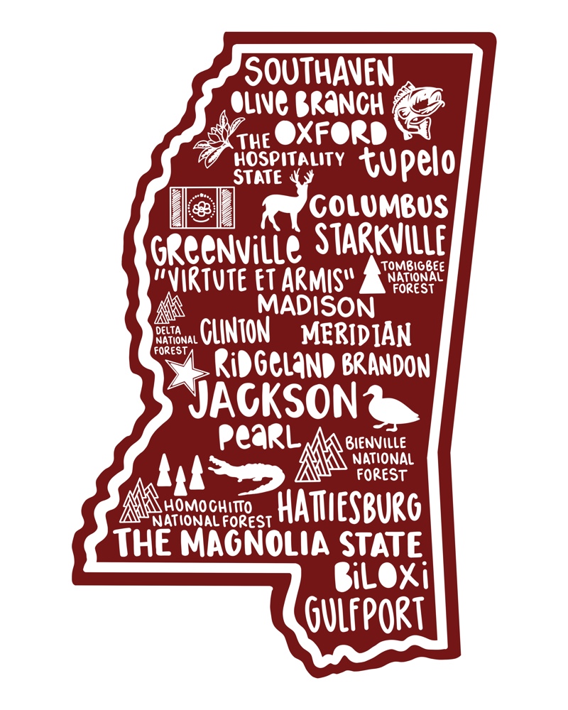 State Map Stickers