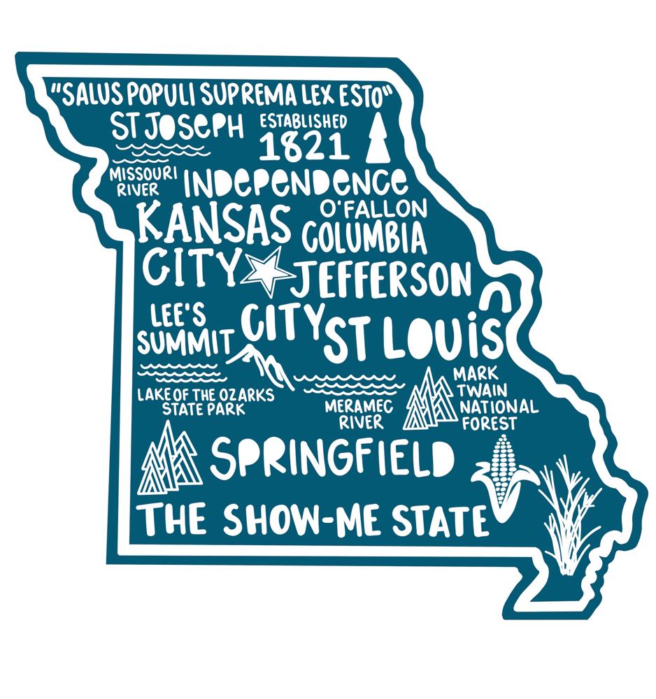 State Map Stickers