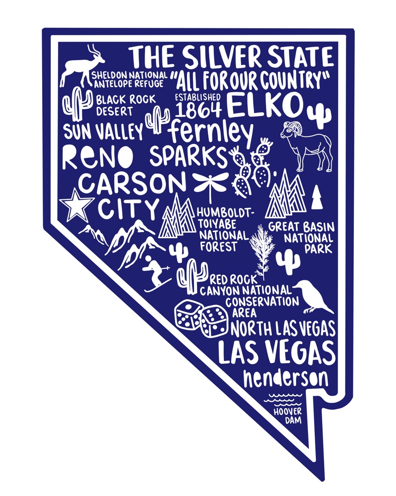 State Map Stickers