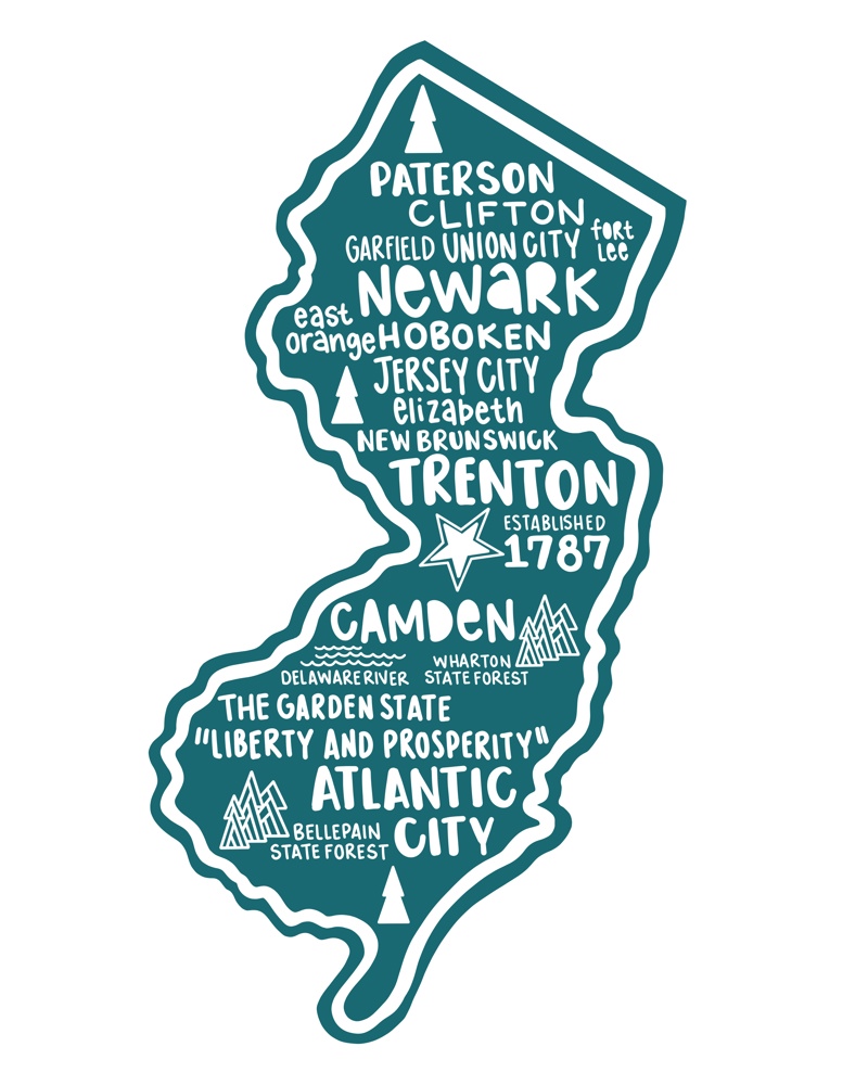 State Map Stickers