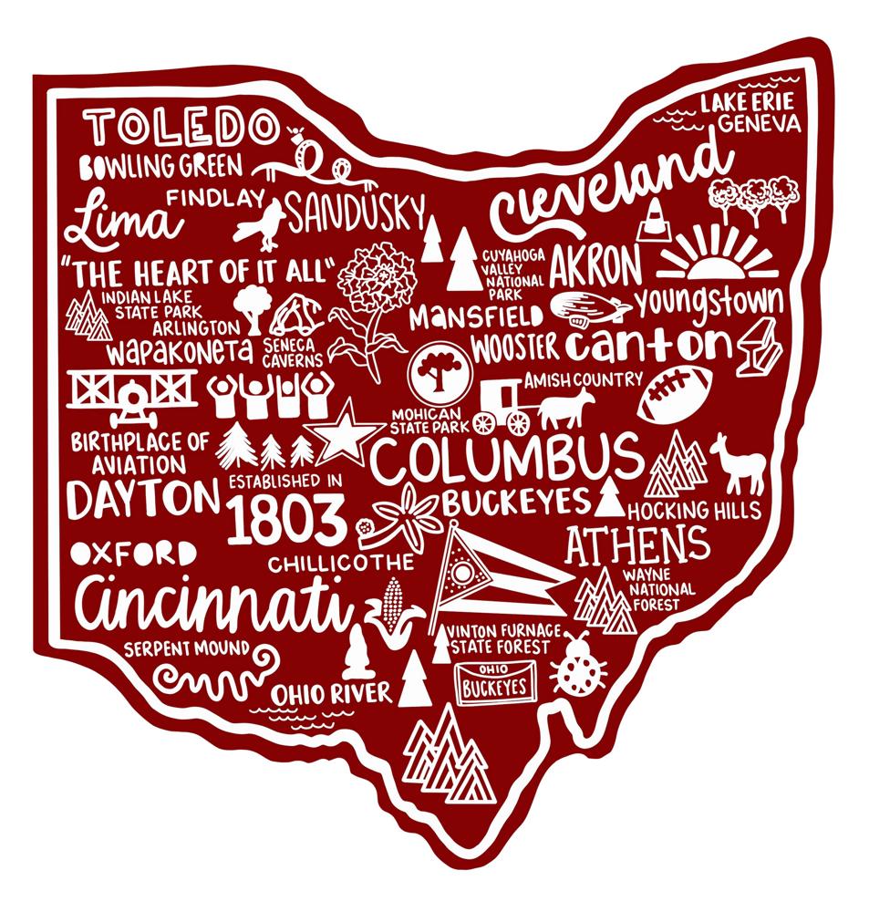 State Map Stickers