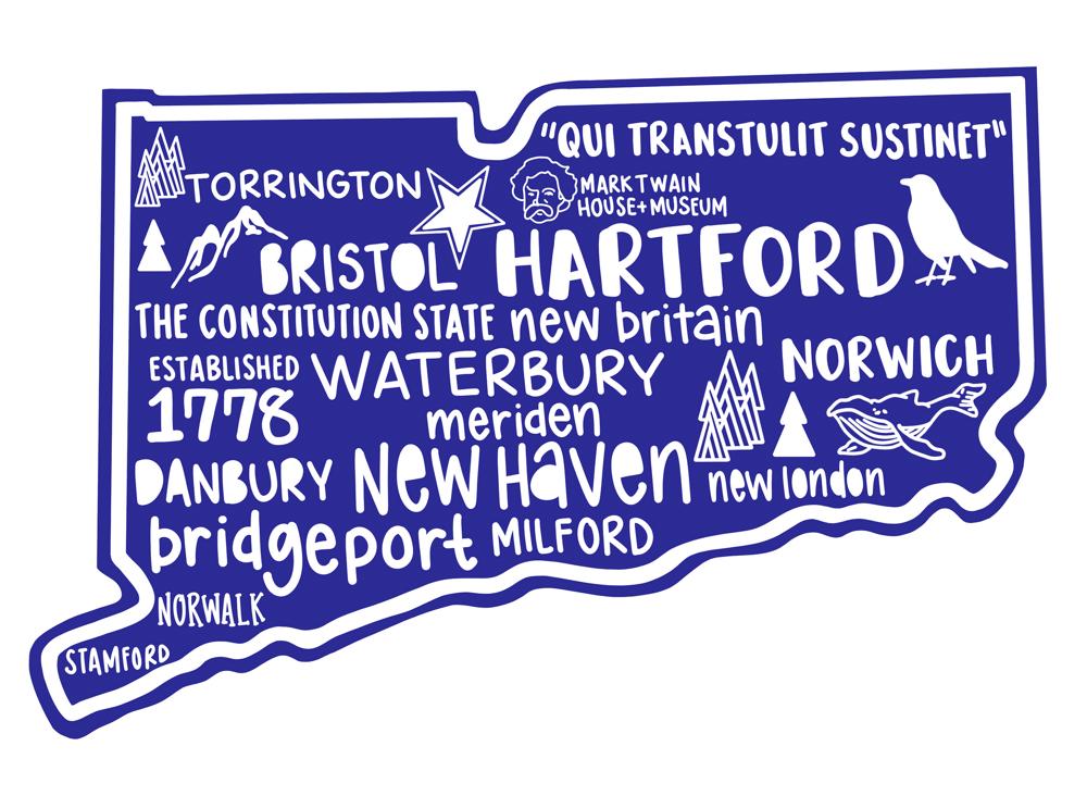 State Map Stickers