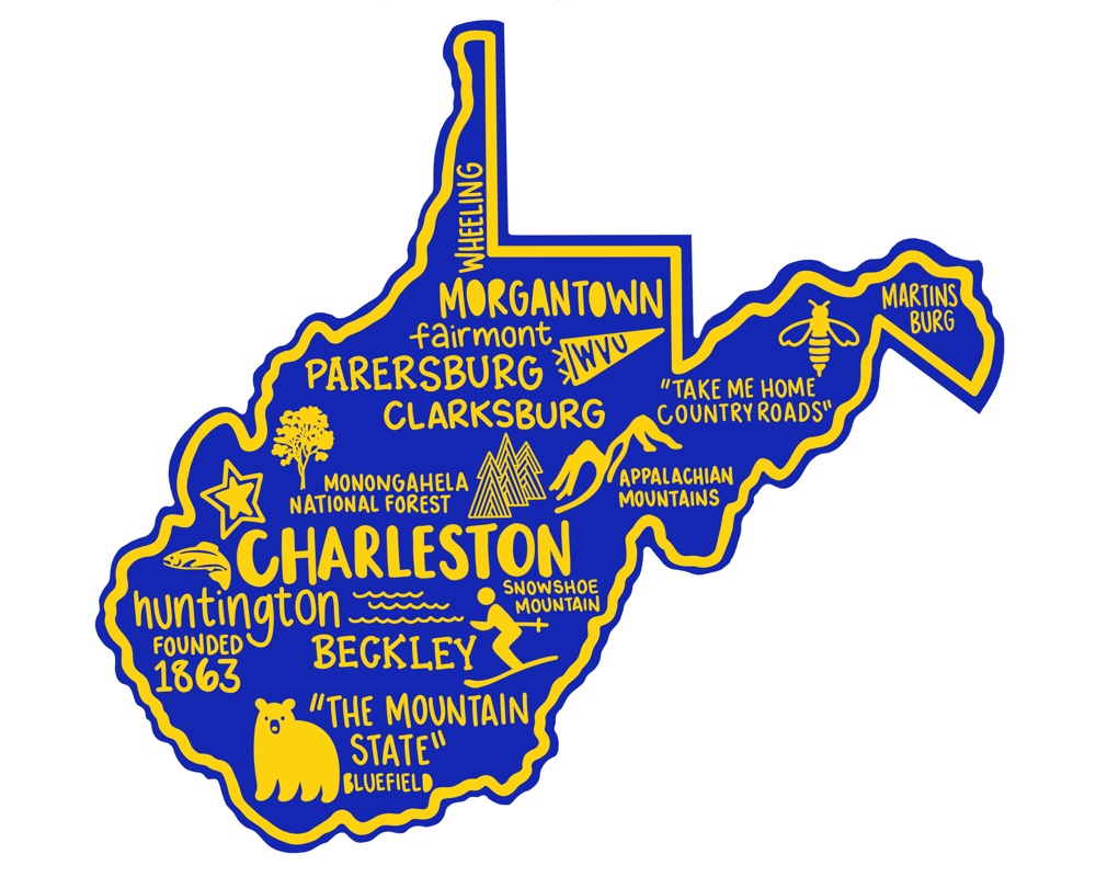 State Map Stickers