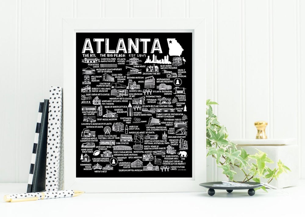 City Map Prints | 3 Colors