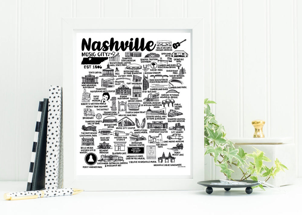 City Map Prints | 3 Colors