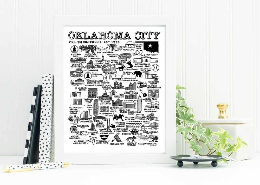 City Map Prints | 3 Colors