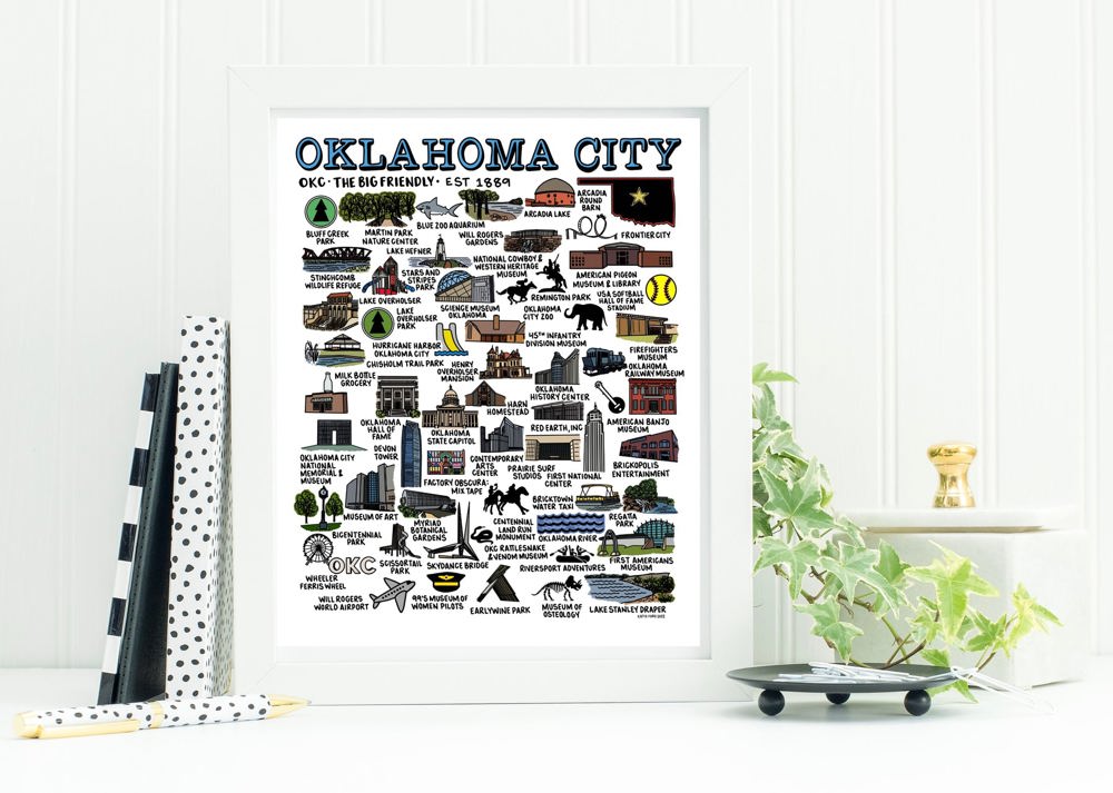 City Map Prints | 3 Colors