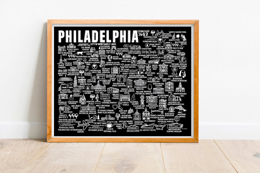 City Map Prints | 3 Colors