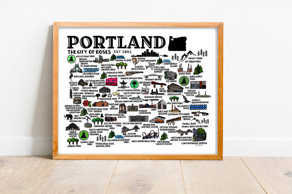 City Map Prints | 3 Colors