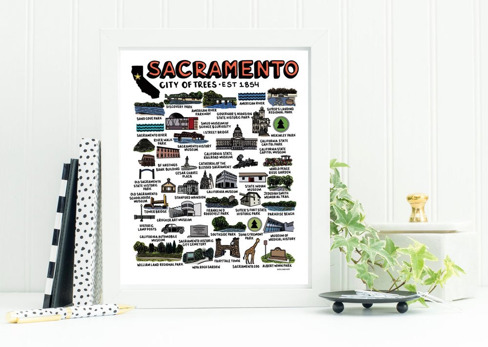 City Map Prints | 3 Colors