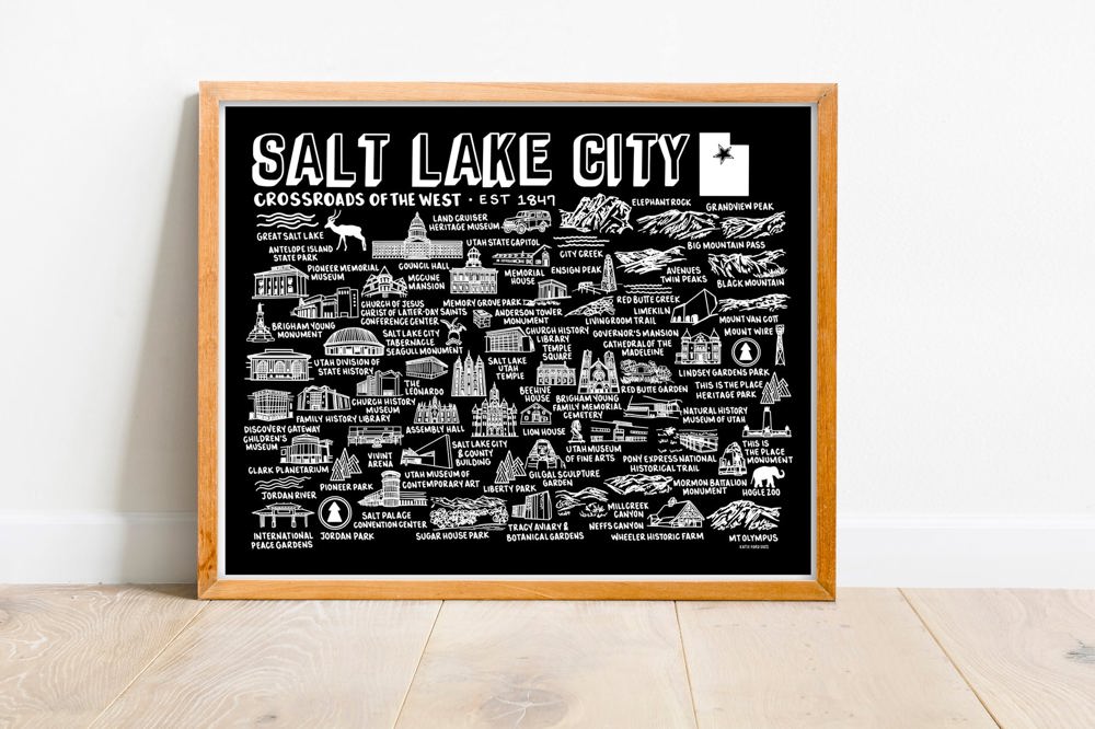 City Map Prints | 3 Colors