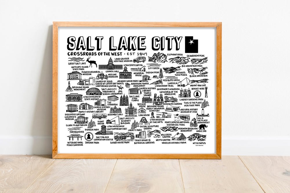 City Map Prints | 3 Colors