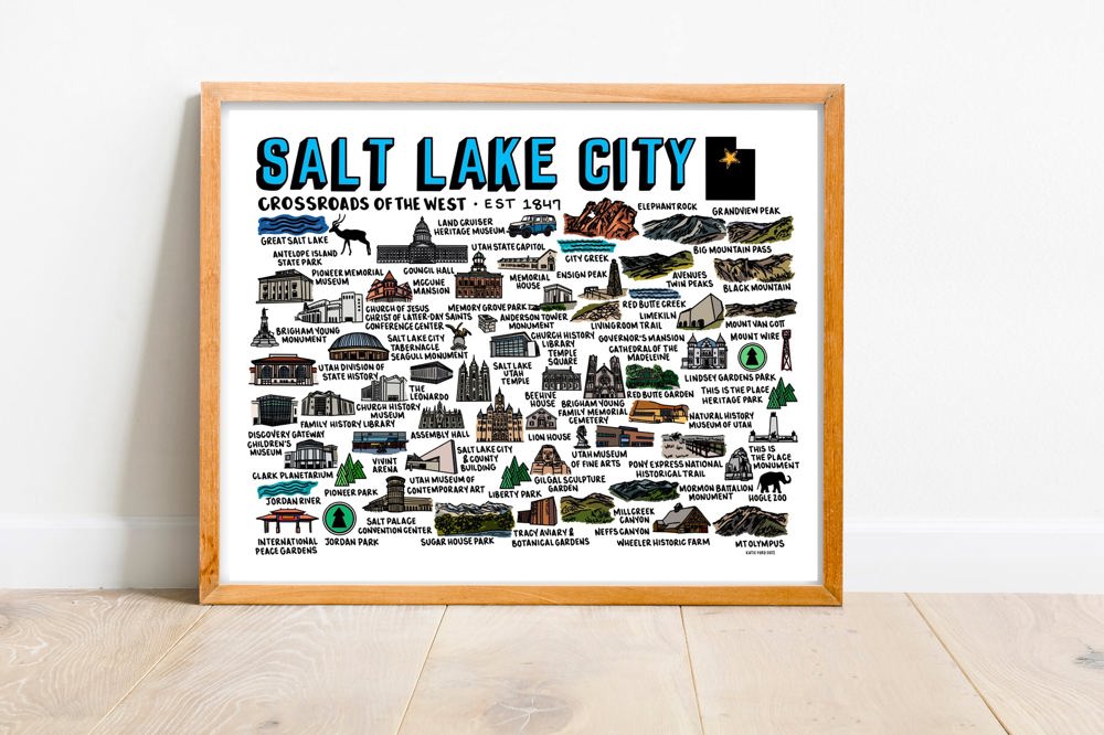 City Map Prints | 3 Colors