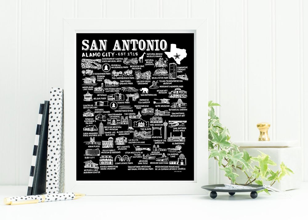 City Map Prints | 3 Colors