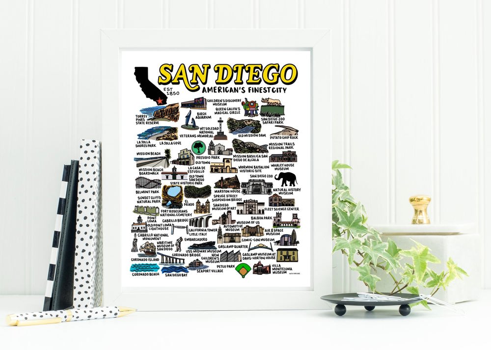 City Map Prints | 3 Colors