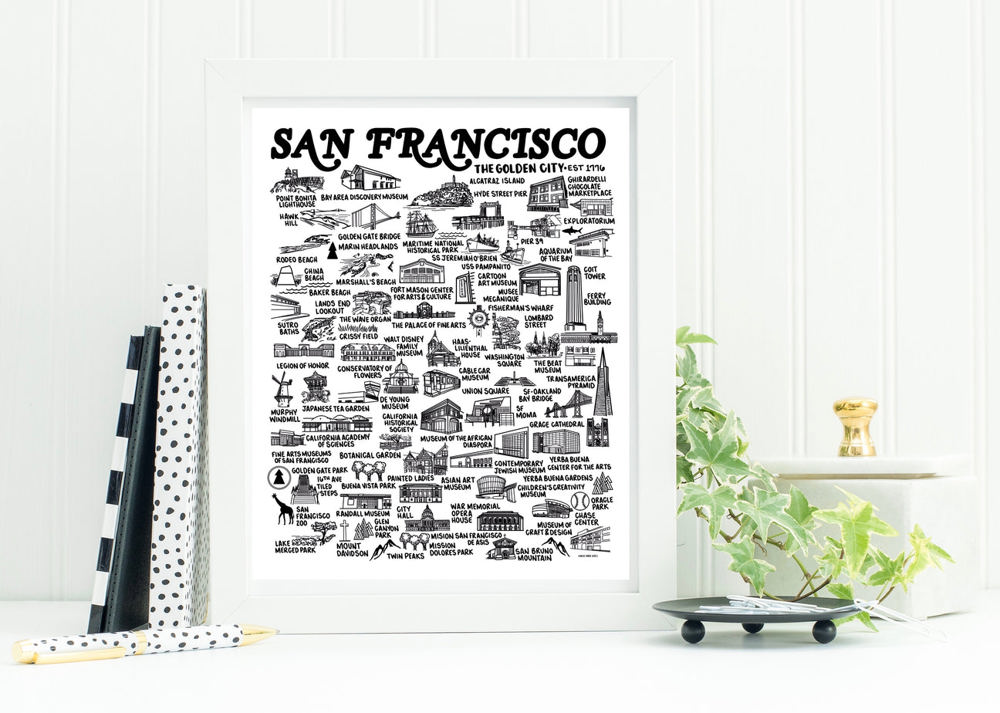 City Map Prints | 3 Colors