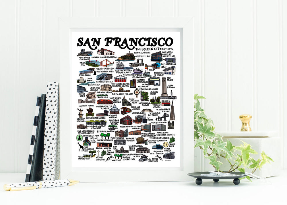 City Map Prints | 3 Colors