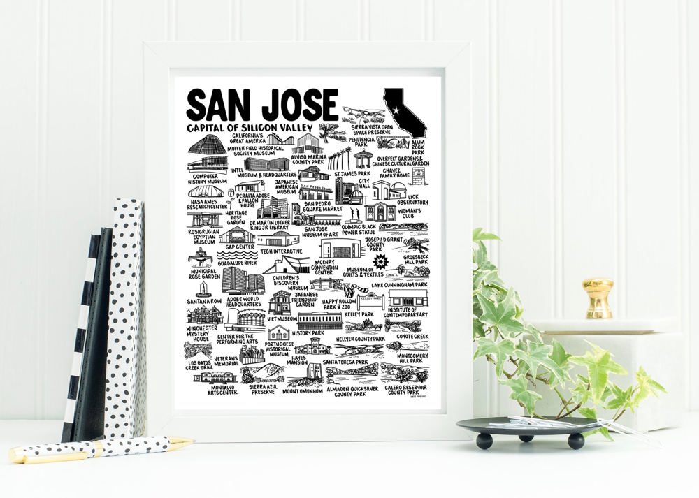 City Map Prints | 3 Colors