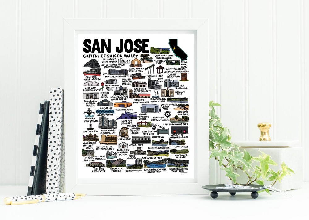 City Map Prints | 3 Colors