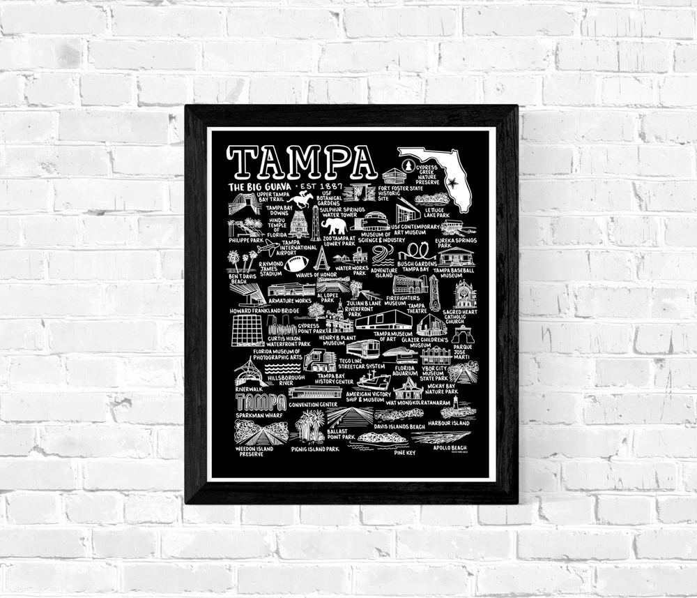 City Map Prints | 3 Colors