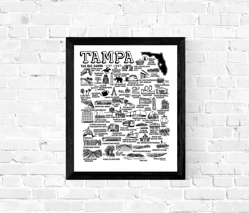 City Map Prints | 3 Colors