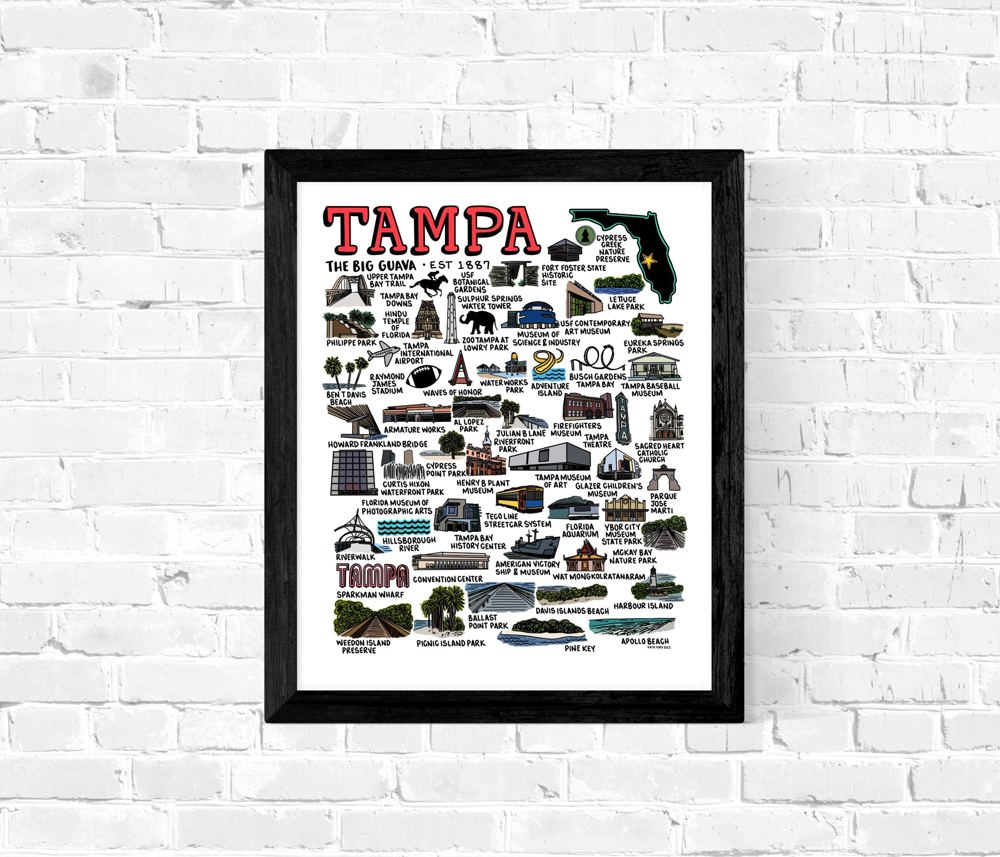 City Map Prints | 3 Colors