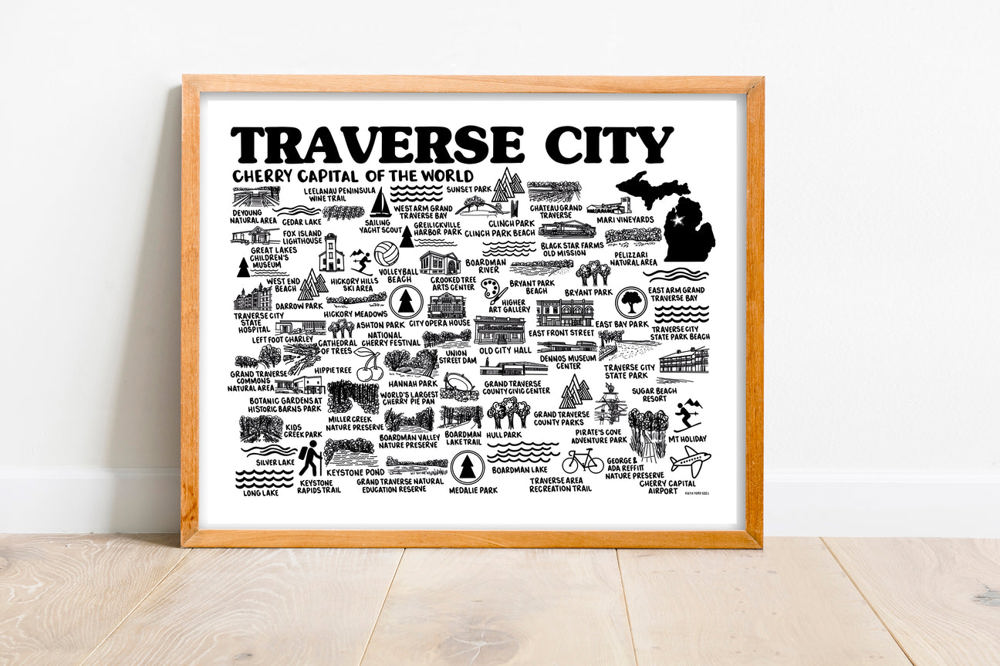 City Map Prints | 3 Colors