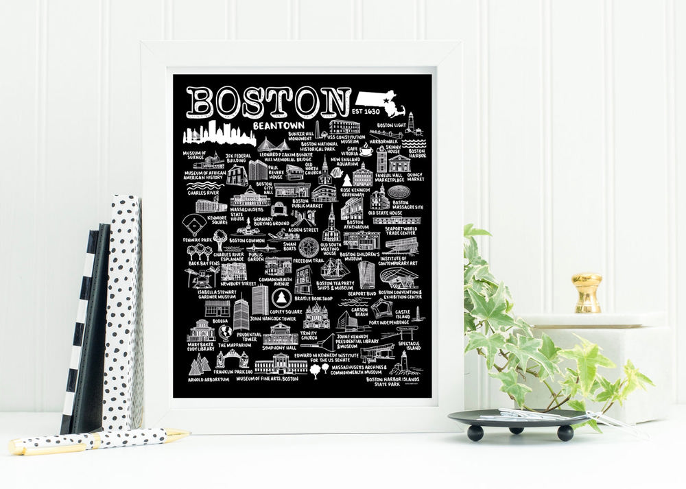 City Map Prints | 3 Colors