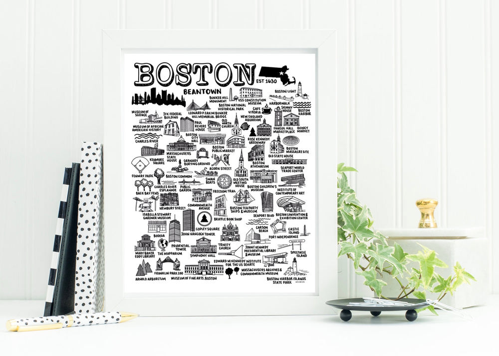 City Map Prints | 3 Colors