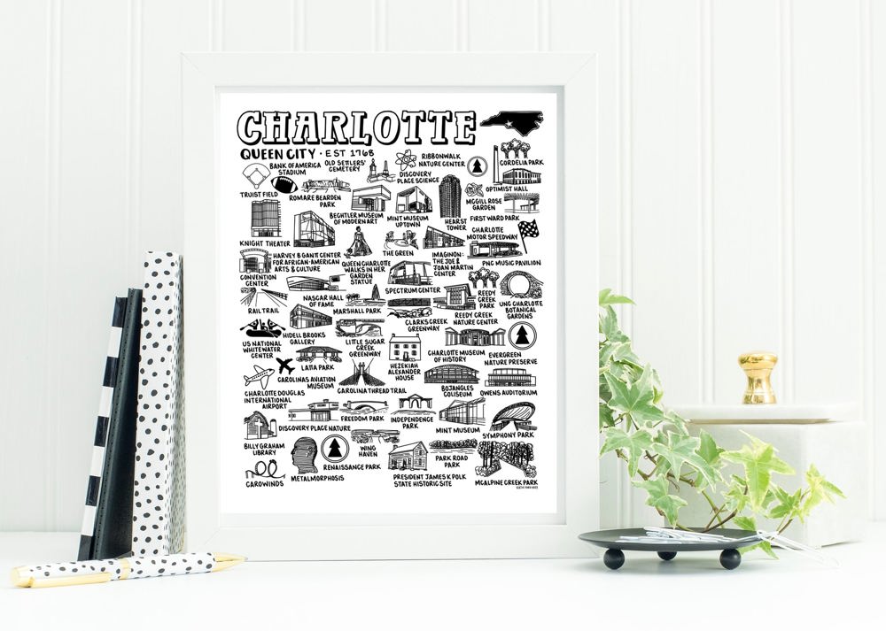 City Map Prints | 3 Colors