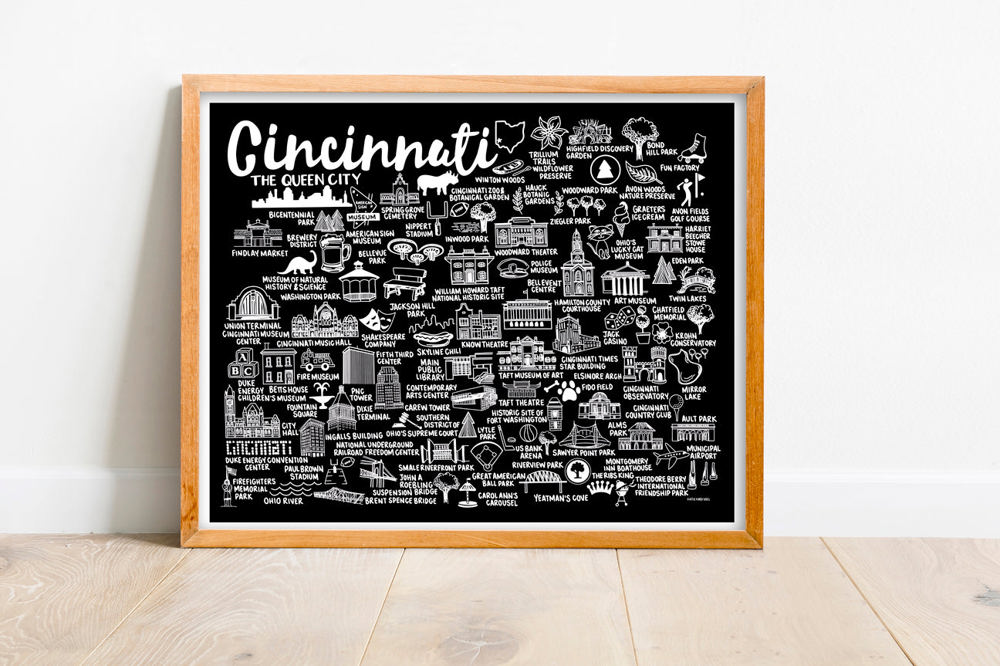 City Map Prints | 3 Colors