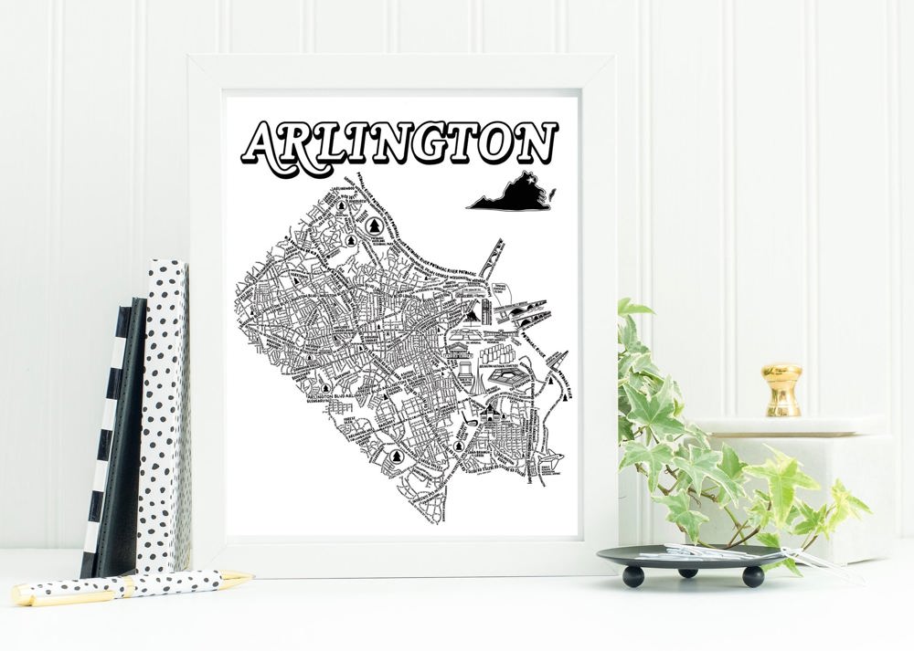 City Map Prints | 3 Colors