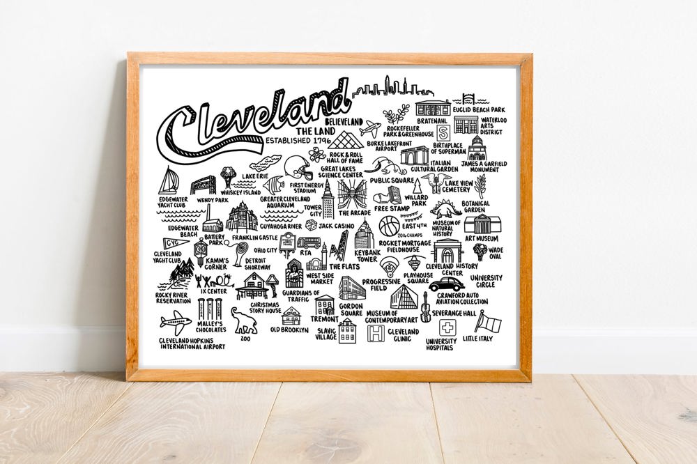 City Map Prints | 3 Colors