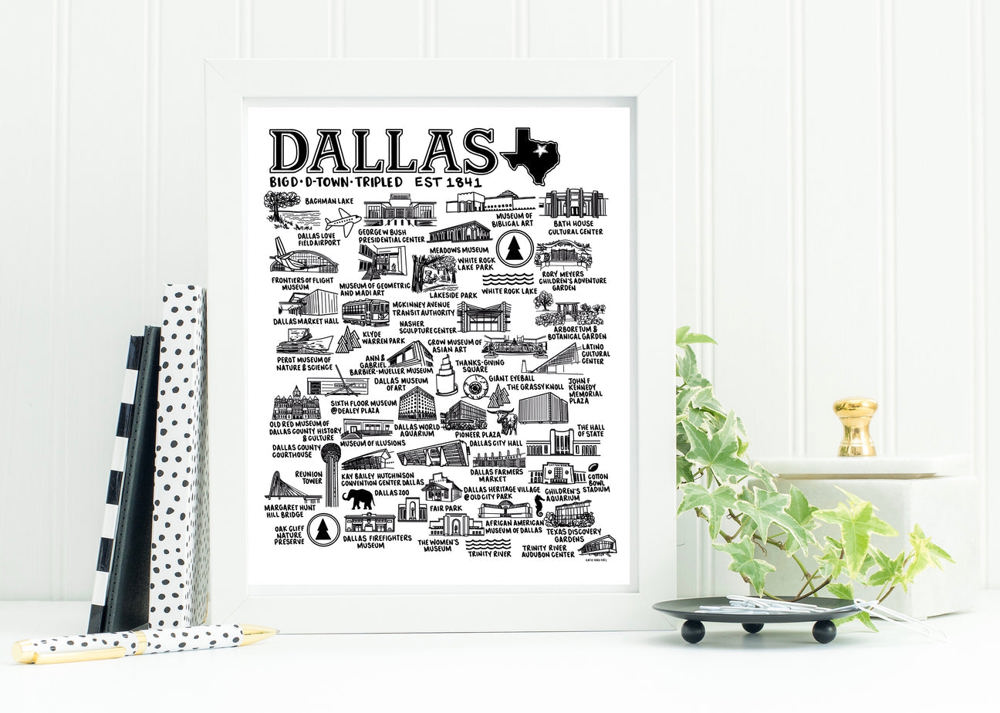 City Map Prints | 3 Colors