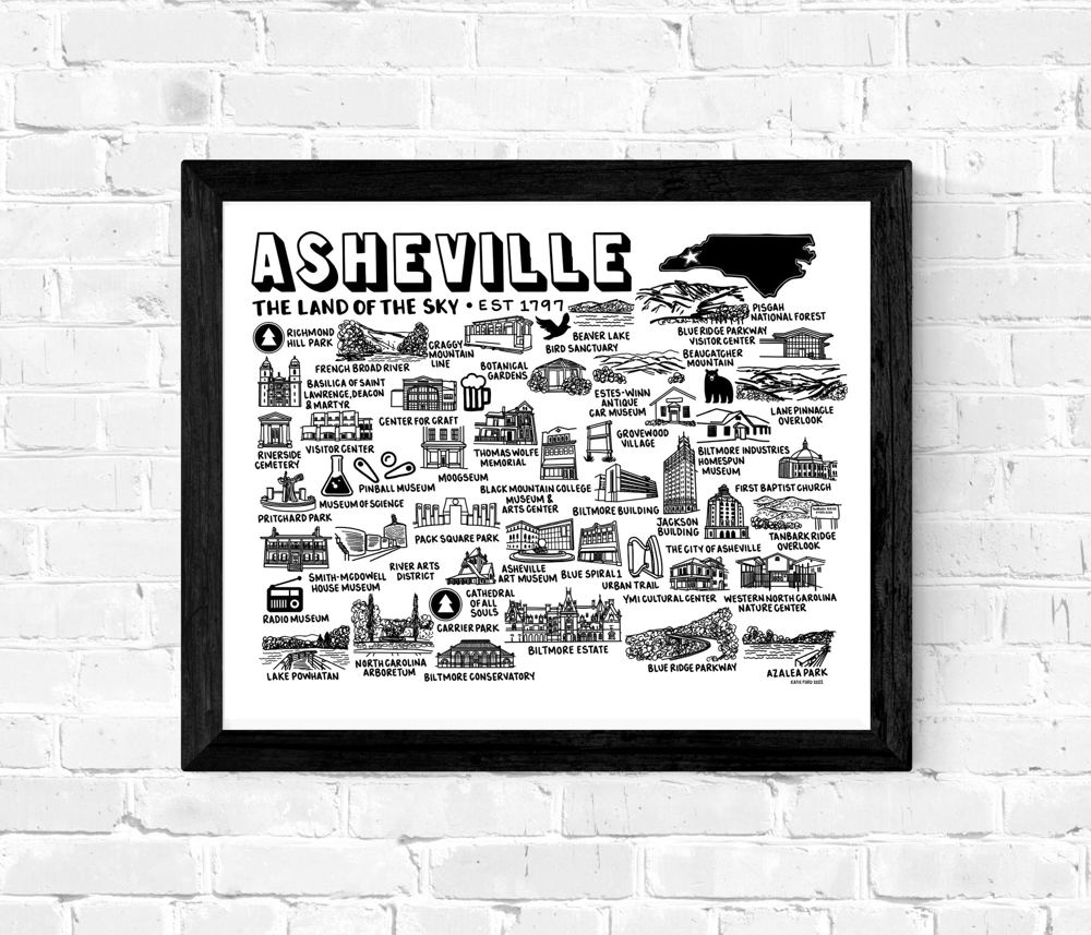 City Map Prints | 3 Colors