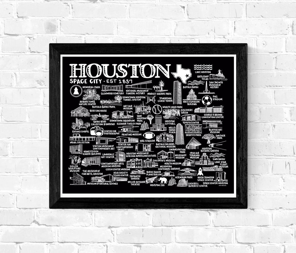 City Map Prints | 3 Colors