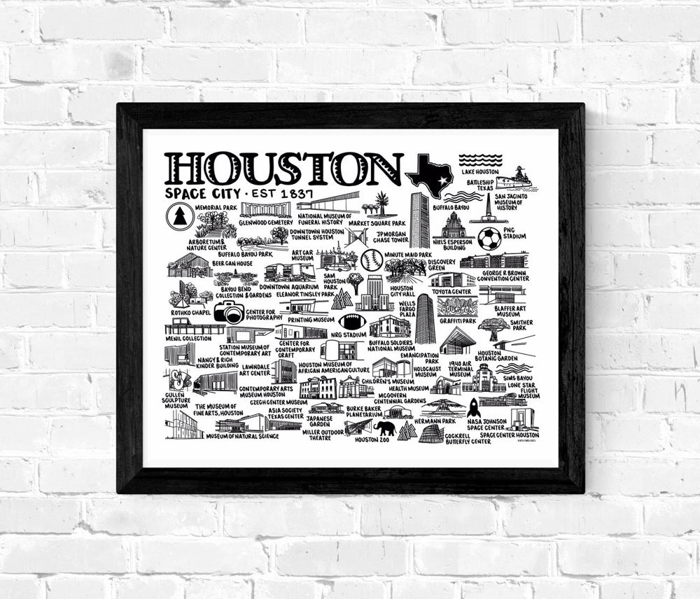 City Map Prints | 3 Colors