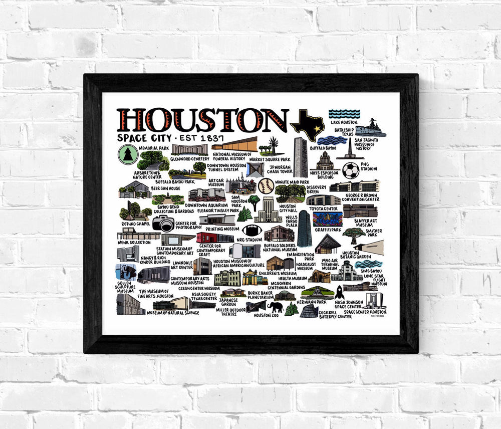 City Map Prints | 3 Colors