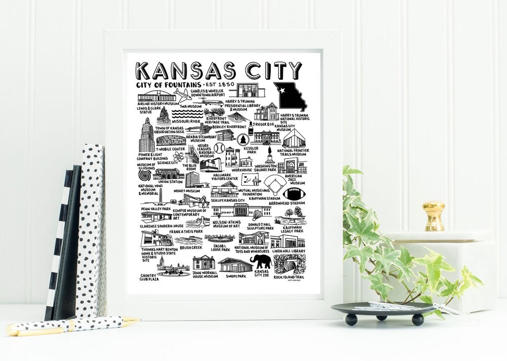 City Map Prints | 3 Colors