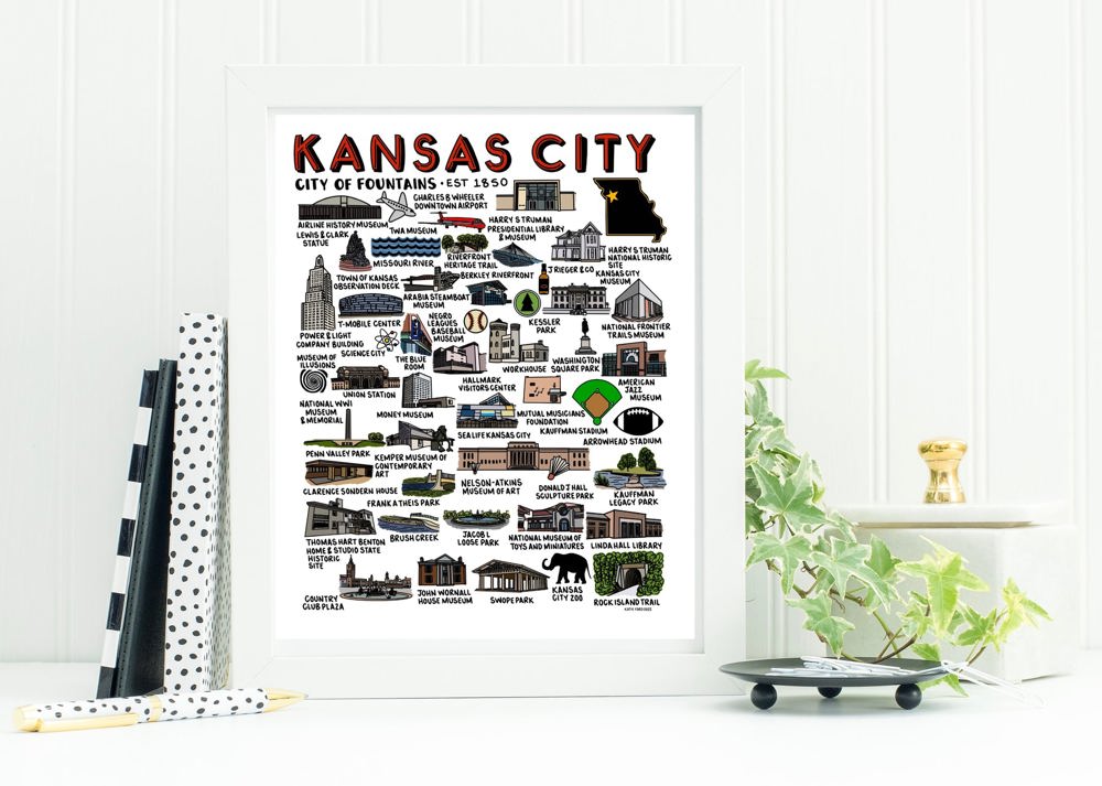 City Map Prints | 3 Colors