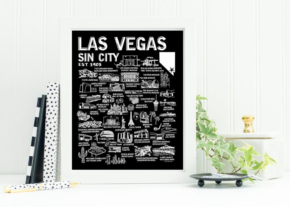 City Map Prints | 3 Colors