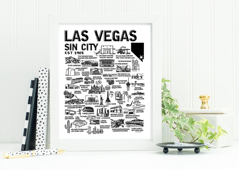 City Map Prints | 3 Colors